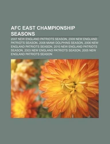 Afc East Championship Seasons