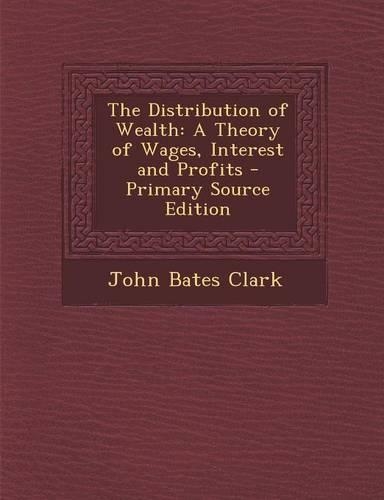 The Distribution of Wealth