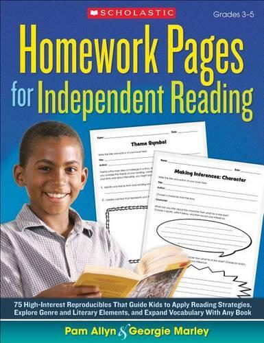 Homework Pages for Independent Reading