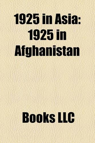 1925 in Asia