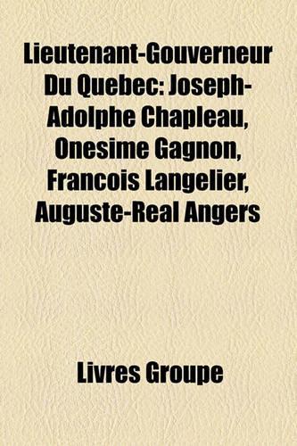 Lieutenant-Gouverneur Du Quebec