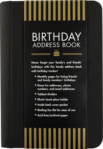 Birthday Address Book