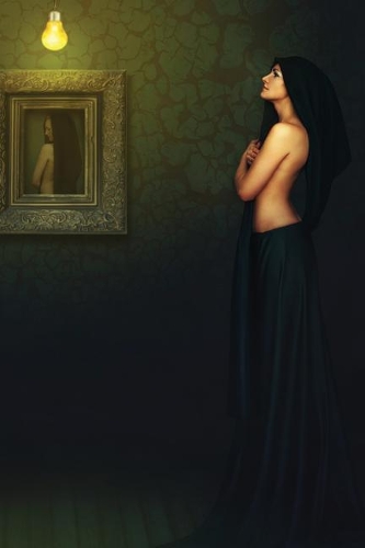 Picturesque Grid Notebook