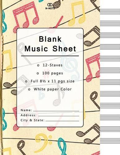 Blank Music Sheet