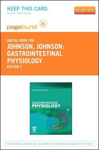 Gastrointestinal Physiology - Elsevier eBook on Vitalsource (Retail Access Card)