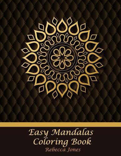 Easy Mandalas Coloring Book