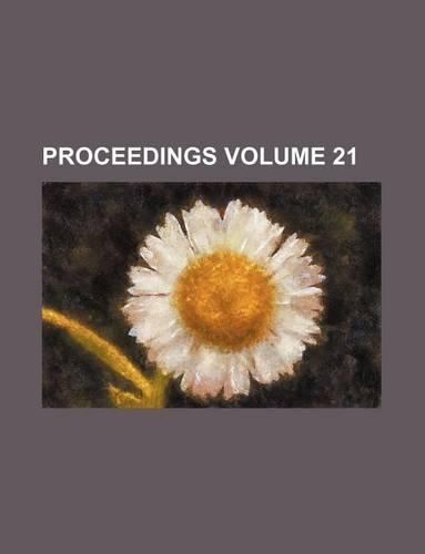 Proceedings Volume 21