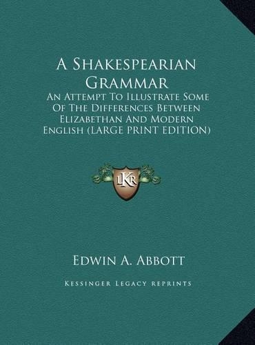 A Shakespearian Grammar