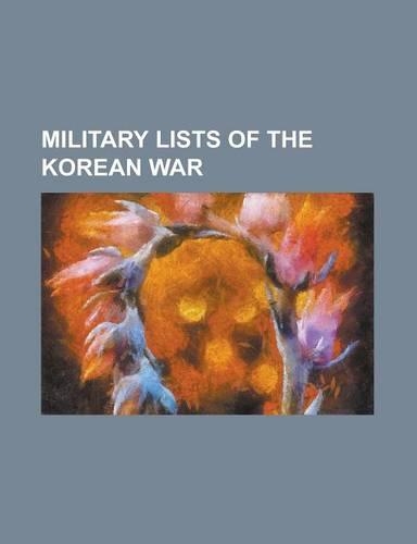 Military Lists of the Korean War