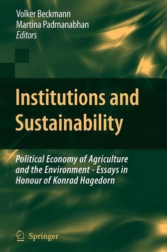 Institutions and Sustainability: (English)