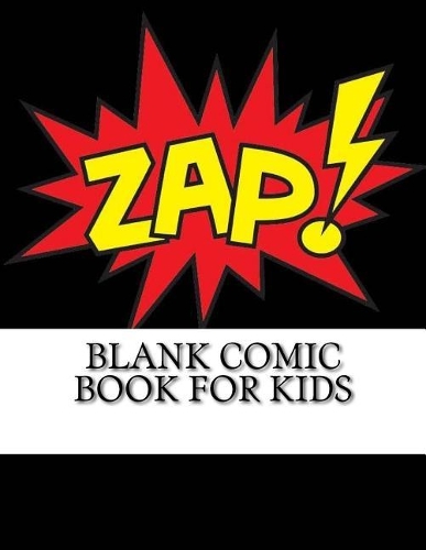 Blank Comic Book For Kids