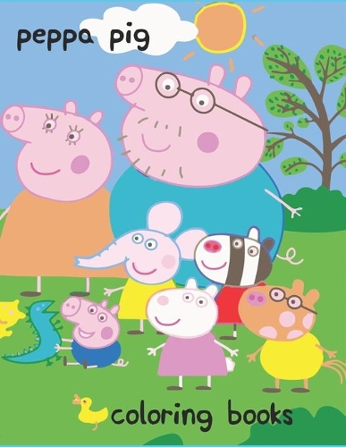 peppa pig coloring books
