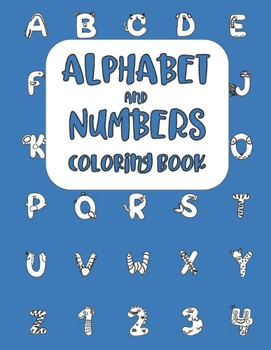 Alphabet and Numbers Coloring Book