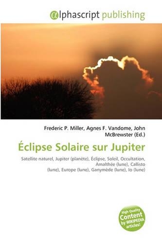 Clipse Solaire Sur Jupiter