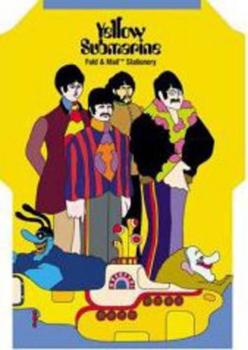 Yellow Submarine Fold and Mail Stationery