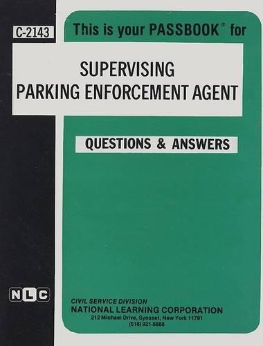 Supervising Parking Enforcement Agent
