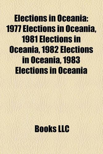Elections in Oceania