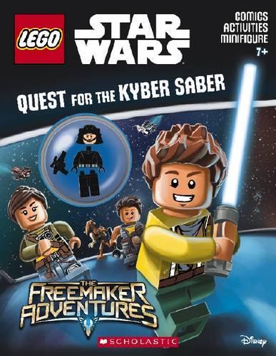 Lego Star Wars: Quest for the Kyber Saber Activity Book with Minifigure