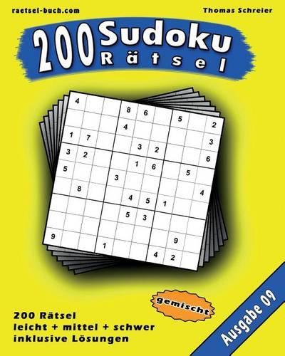 200 gemischte Zahlen-Sudoku 09