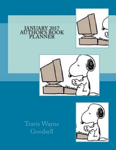 January 2017 Author's Book Planner