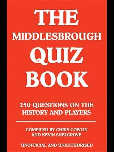 The Middlesbrough Quiz Book