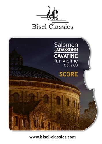 Cavatine für Violine: Scroe / Partitur