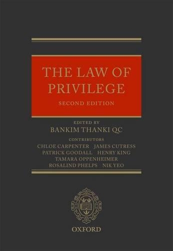 The Law of Privilege