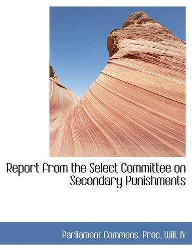 Report from the Select Committee on Secondary Punishments