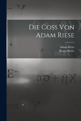 Die Coss von Adam Riese