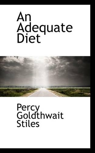 An Adequate Diet: (English)