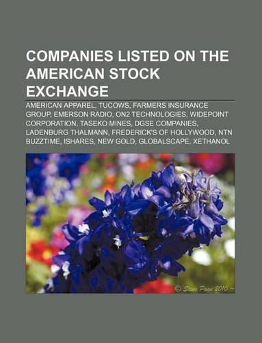 Companies Listed on the American Stock Exchange