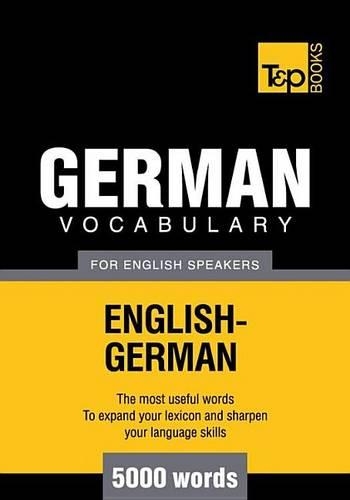 T&p English-German Vocabulary 5000 Words