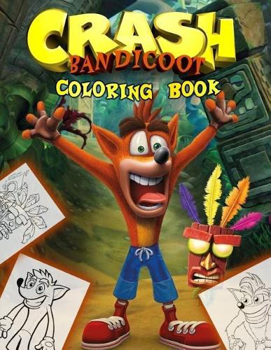 Crash Bandicoot Coloring Book