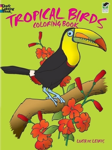 Tropical Birds: (Dover Nature Coloring Book)