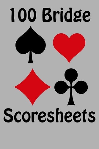 100 Bridge Scoresheets