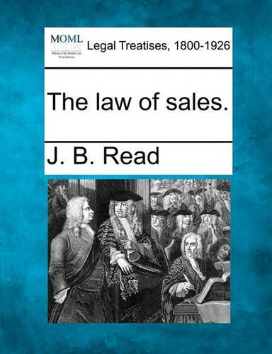 The Law of Sales.: (English)
