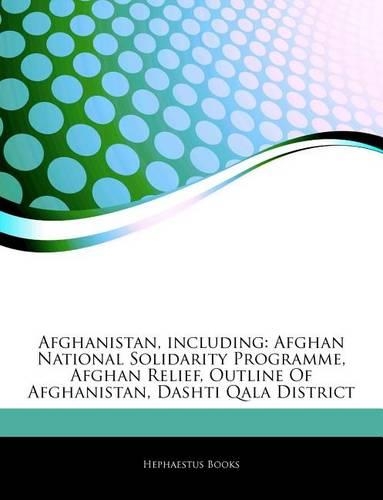 Articles on Afghanistan, Including