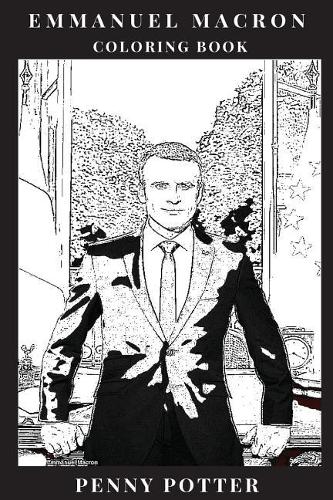 Emmanuel Macron Coloring Book