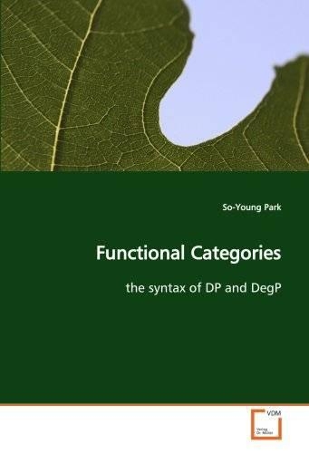 Functional Categories