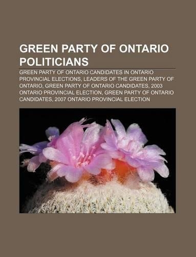 Green Party of Ontario Politicians
