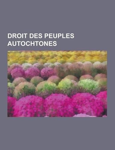 Droit Des Peuples Autochtones