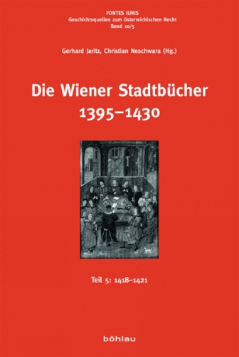 Die Wiener Stadtbucher 1395-1430