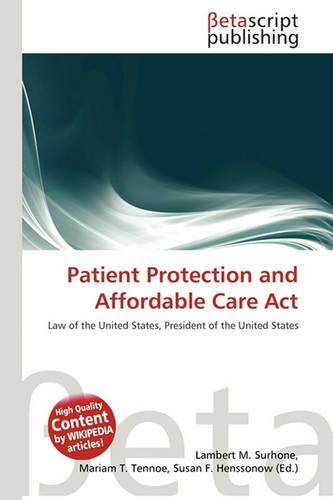 Patient Protection and Affordable Care ACT: (English)