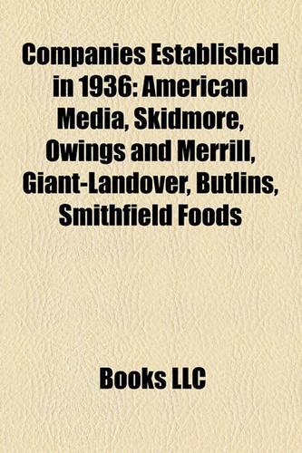 Companies Established in 1936