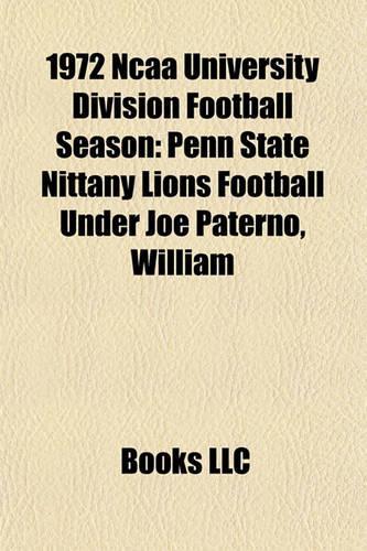 1972 NCAA University Division Football Season