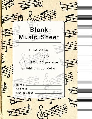 Blank Music Sheet