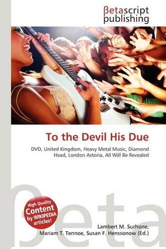 To the Devil His Due