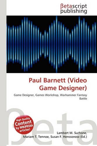 Paul Barnett (Video Game Designer)