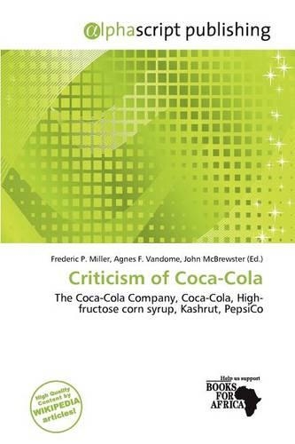 Criticism of Coca-Cola