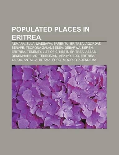 Populated Places in Eritrea